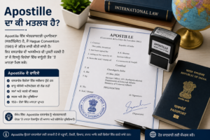 Apostille Meaning in Punjabi