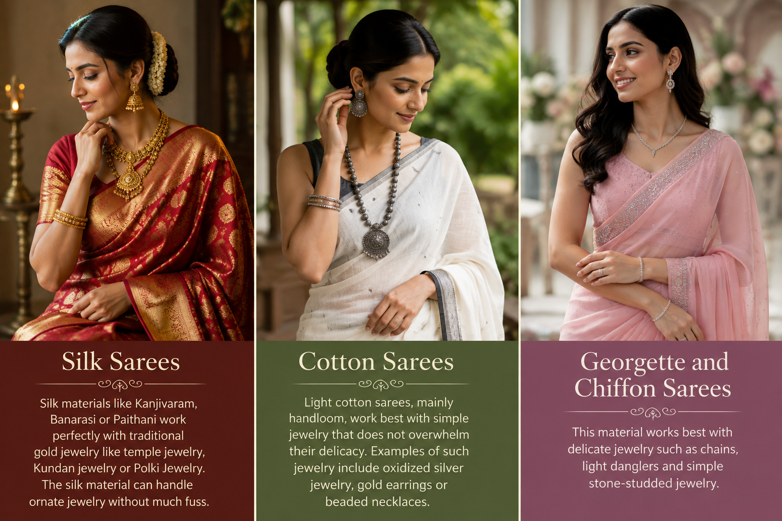 Consider the Saree's Fabric