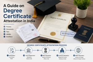 A Guide on Degree Certificate Attestation in India in 2026